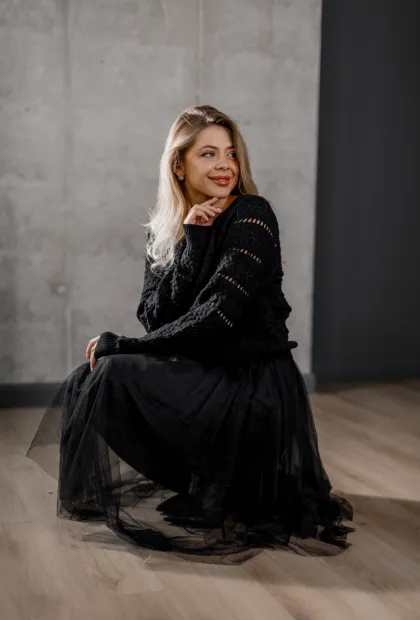 Французький трикотажний костюм