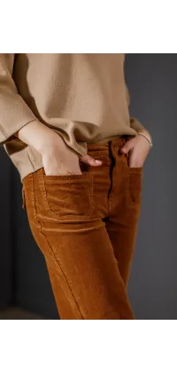 Французькі вельветові штани. Доступні розміри: 