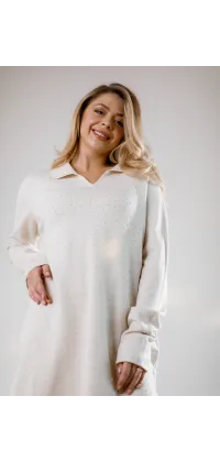 Трикотажний костюм. Колір: Білий