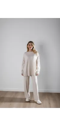 Трикотажний oversize костюм від французького виробника, одяг від Jador