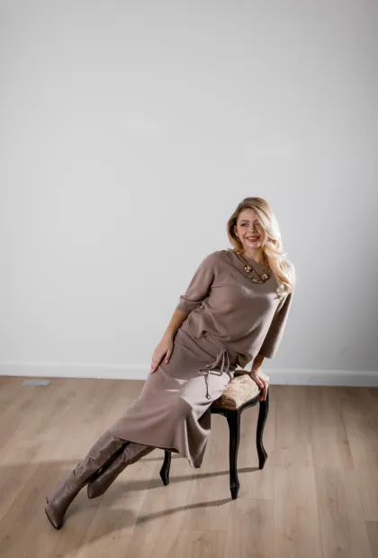 Трикотажний костюм двійка