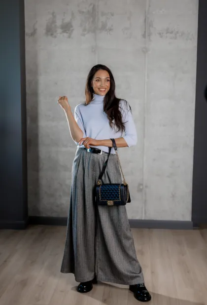 Класичні штани палаццо