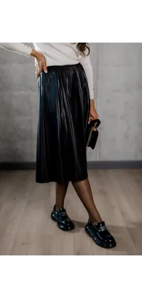 Французька спідниця з екошкіри, від MY STAR
