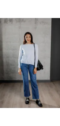 Джинси прямого крою. Колір: Джинс