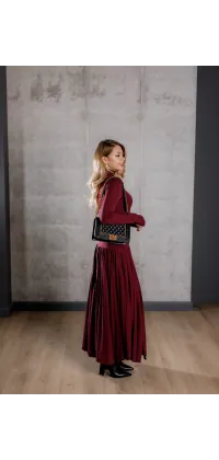 Розкішна сукня бургунді, від IMPERIAL