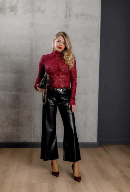 Штани з накладними кишеннями