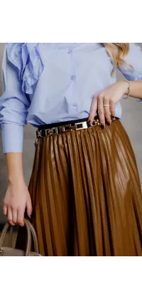 Спідниця плісе caramel. Доступні розміри: S
