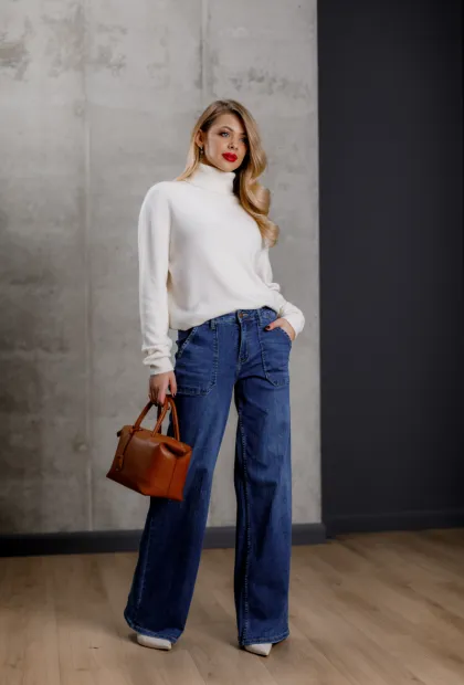 Французькі джинси кльош