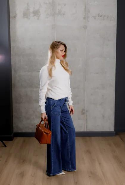 Французькі джинси кльош