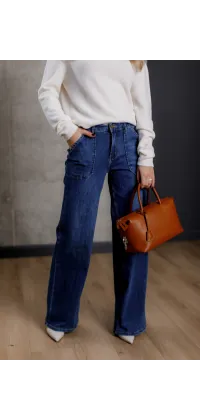 Французькі джинси кльош, одяг від Jador