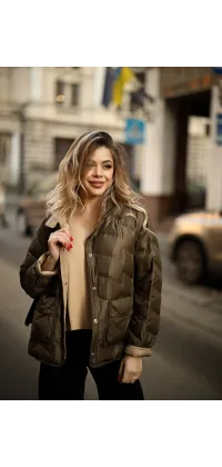 Куртка з натуральним наповненням, від Jador