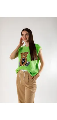 Светр з ведмедиком. Доступні розміри: 