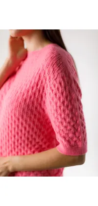 Светр із напіврукавом від французького бренду. Доступні розміри: Tu