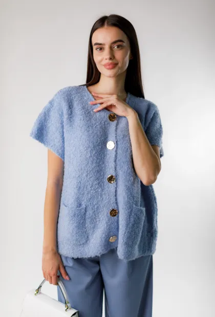 Кардиган із натуральної шерсті