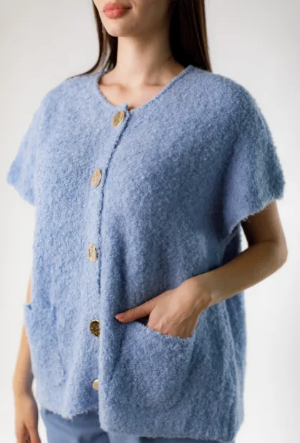 Кардиган із натуральної шерсті