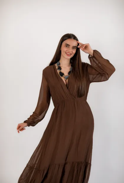 Фпвнцузька шовкова сукня