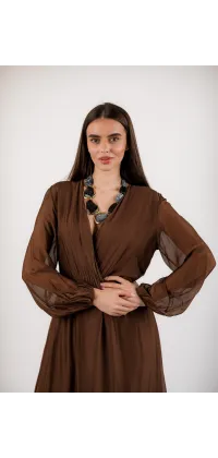 Фпвнцузька шовкова сукня. Доступні розміри: 