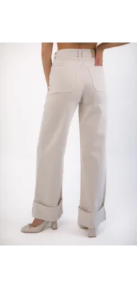 Французькі джинси з підворотами, одяг від Jador