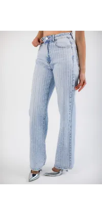 Джинси з кристалами Swarovski, від QUEEN HEARTS