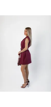 Сукня-піджак IMPERIAL. Колір: Бордовий