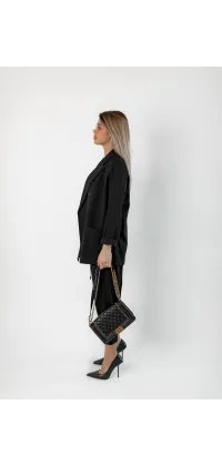 Вишуканий італійський піджак. Колір: Чорний