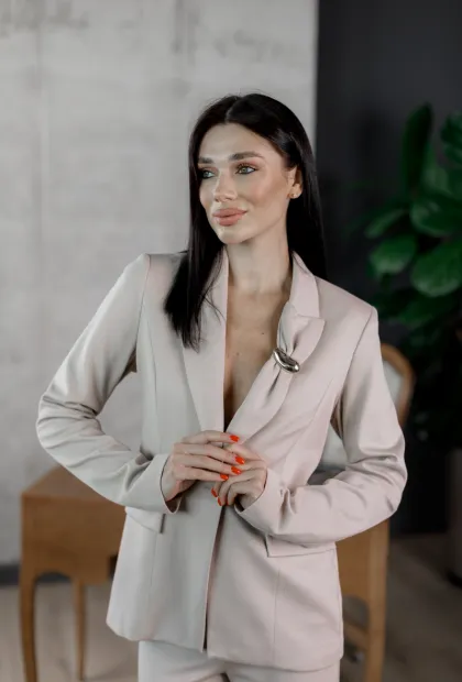 Італійський піджак toffee