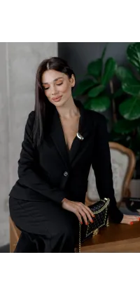 Елегантний чорний піджак, від IMPERIAL