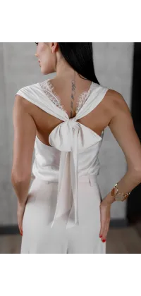 Елегентна блуза IMPERIAL. Колір: Білий