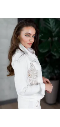 Французька джинсова куртка. Доступні розміри: 