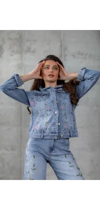 Куртка з французького деніму, одяг від Jador