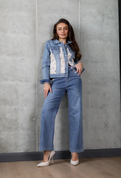 Французбкі прямі джинси