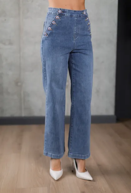 Французбкі прямі джинси