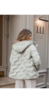 Куртка з натуральним пухом. Доступні розміри: S