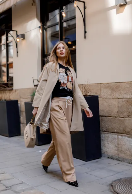 Італійський тренч casual