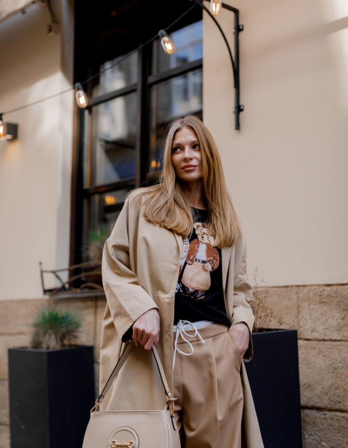 Італійський тренч casual