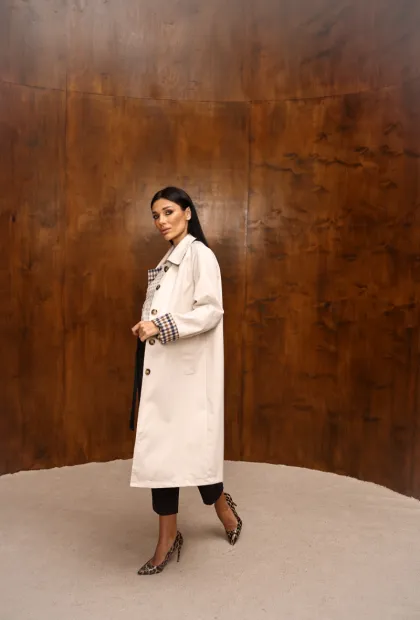 Французький тренч міді