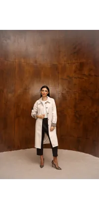 Французький тренч міді. Доступні розміри: S/M, L/XL