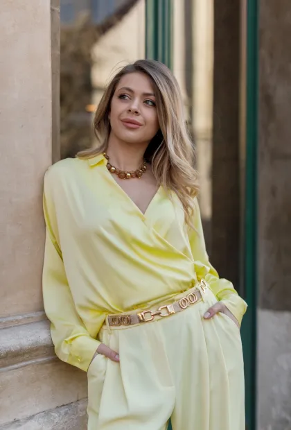 Сатинова блуза IMPERIAL