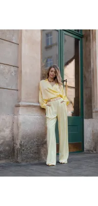 Сатинова блуза IMPERIAL. Колір: Жовтий