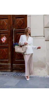 Сатинова спідниця від італійського бренду IMPERIAL, одяг від Jador