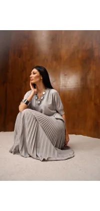 Спідниця плісе IMPERIAL. Колір: Сірий