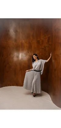 Спідниця плісе з високою посадкою від італійського бренду IMPERIAL, одяг від Jador