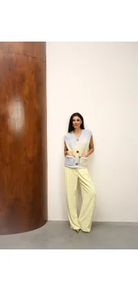 Штани лимонного відтінку IMPERIAL, одяг від Jador