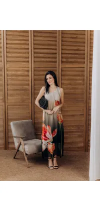 Сукня з квітковим принтом, одяг від Jador