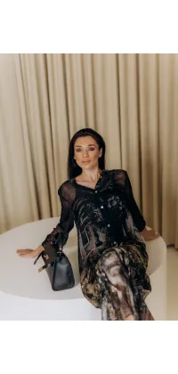 Сукня з італійського шовку, одяг від Jador