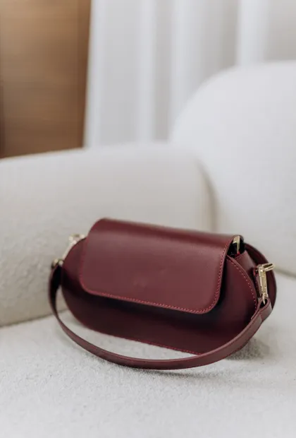 Сумка з італійської шкіри