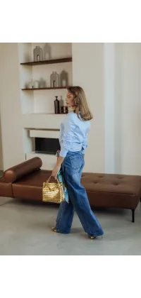 Французькі джинси кльош, одяг від Jador