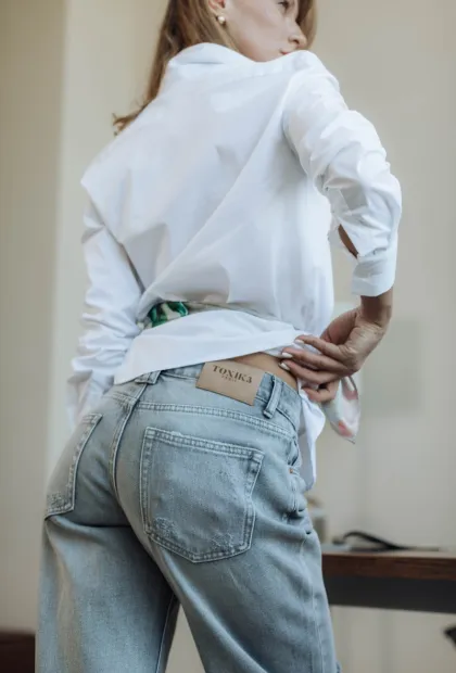 Прямі джинси Toxik