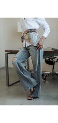 Прямі джинси Toxik, одяг від Jador