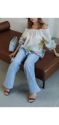 Джинси на зав'язках. Доступні розміри: S, M